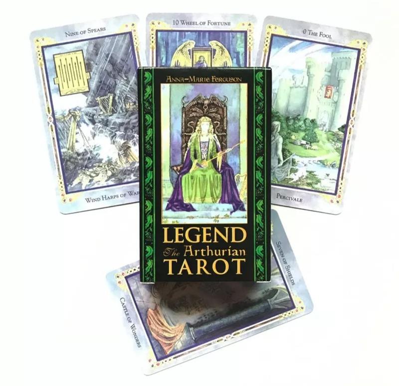 Legend The Arthurian Tarot Deck Tarô Da Lenda Do Rei Arthur